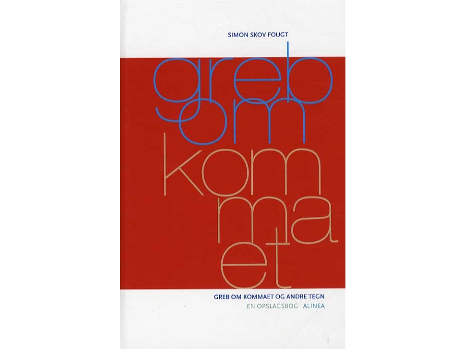 Greb om kommaet, Opslagsbog | Simon Skov Fougt