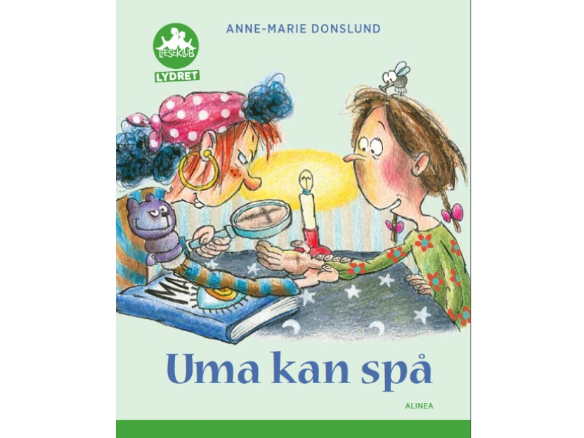 Uma Kann Vorhersagen, Grüner Leseclub | Anne-Marie Donslund | Sprache: Dänish