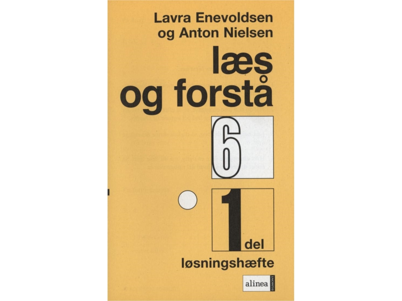 Lesen Und Verstehen 6, 1 Lösungsheft | Lavra Enevoldsen, Anton Nielsen | Sprache: Dänish