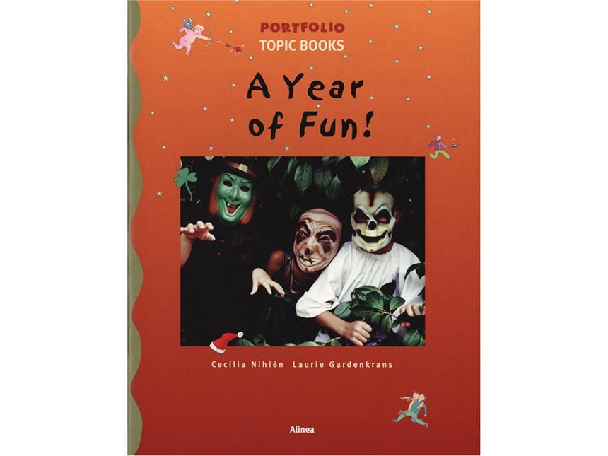 Portfolio, Topic Books, A Year Of Fun! | Cecilia Nihlén Laurie Gardenkrans