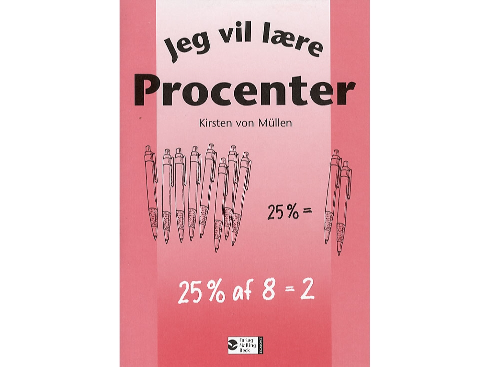Jeg Vil Lære, Procenter | Kirsten Von Müllen | Sprache: Dänish