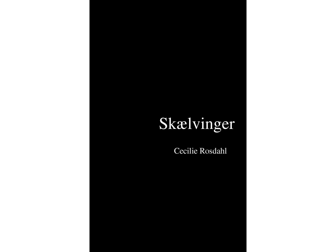Waage | Cecilie Rosdahl | Sprache: Dänish