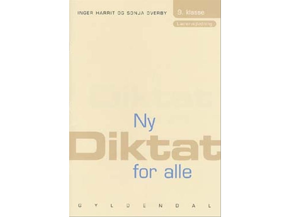 Ny Diktat For Alle 9. Klasse | Sonja Overbyinger Harrit