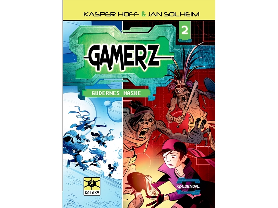 Gamerz 2 - Gudernes maske Kasper Hoff Jan Solheim Språk: Danska | Böcker - Serieböcker | GameStuff