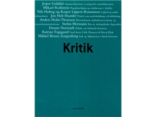 Kritik, 40. årgang, nr. 184 | Frederik Stjernfelt Lasse Horne Kjældgaard