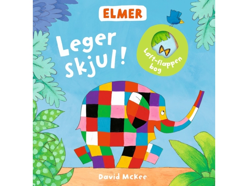 Elmer Leger Skjul – En Papbog Med Flapper | David Mckee