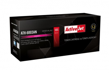 Activejet Ath-6003An (Ersatz Für Hp 124A Q6003a, Canon Crg-707M) Premium 2000 Seiten Rot