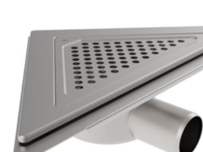 Blücher Just Gehäuseablauf Trio Niedrig - Mit Wassersperre, Beton, Schmierung, Ø50mm