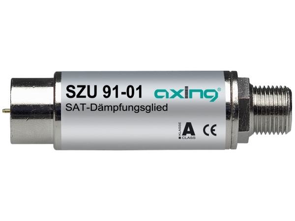 Axing SZU 91-01, Grå, 10 dB, 1 styck | EL Artiklar - Antenn - Antenna tillbehör | GameStuff