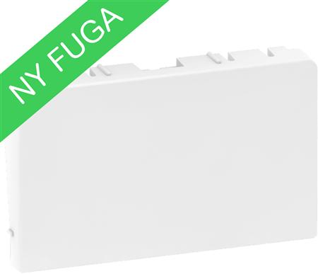 Fuga Afdækning Blænddæksel 0,5 Modul Hvid