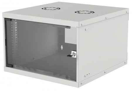 Intellinet 714150, Vægmonteret Stativ, 6U, 50 Kg, 8,91 Kg, Grå