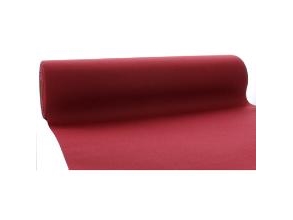 Tischläufer Linclass Airlaid 0,4X24 M Bordeaux, 1 Rolle