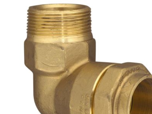 Raufoss Wasser &Amp Gas Isiflo Vinkel 32 Mm-3/4" Nippel