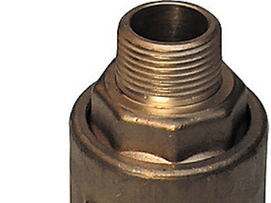 Murgennemføring 40Mm-1 1/4 Nip - Nippel Med 2 Omløber. Isiflo