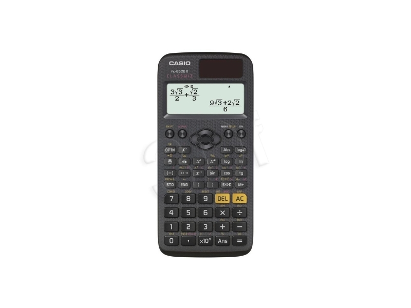 Casio Wissenschaftlicher Rechner Fx-85Cex, 379 Funktionen, 77X166mm, Schwarz (Fx-85Cex)