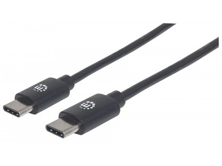 Manhattan 354882, 3 M, Usb C, Usb C, Usb 2.0, 0,48 Gbit/Sek., Sort