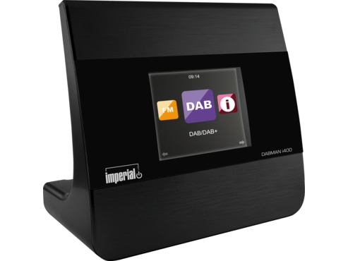 Imperial Dabman I400, Digital, DAB+, FM, UKW, 87,5 - 108 MHz, 150 mm, 81 mm, 140 mm