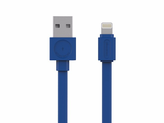 Allocacoc 10451Bl/Lghtbc, Lightning, Usb A, Blå