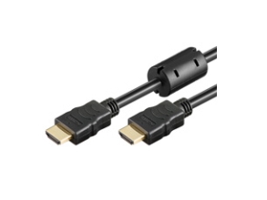 Goobay High-Speed-Hdmi Kabel Mit Ethernet, 15 M, Schwarz, 15 M, Hdmi Typ A (Standard), Hdmi Typ A (Standard), 3D, 10,2 Gbit/S, Schwarz