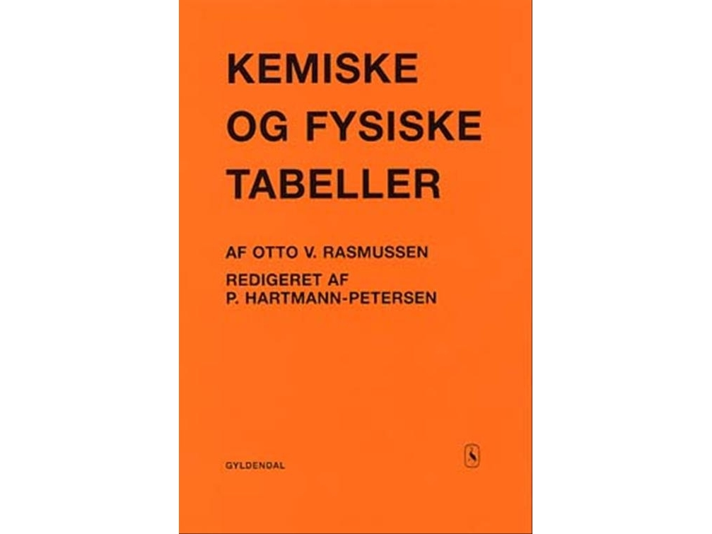 Kemiske Og Fysiske Tabeller | Preben Hartmann-Petersen
