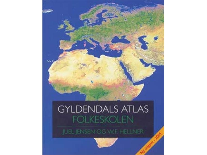 Gyldendals Atlas - Folkeskolen | Poul Juel Jensenbente Juel Jensenw. F. Hellner | Sprache: Dänish