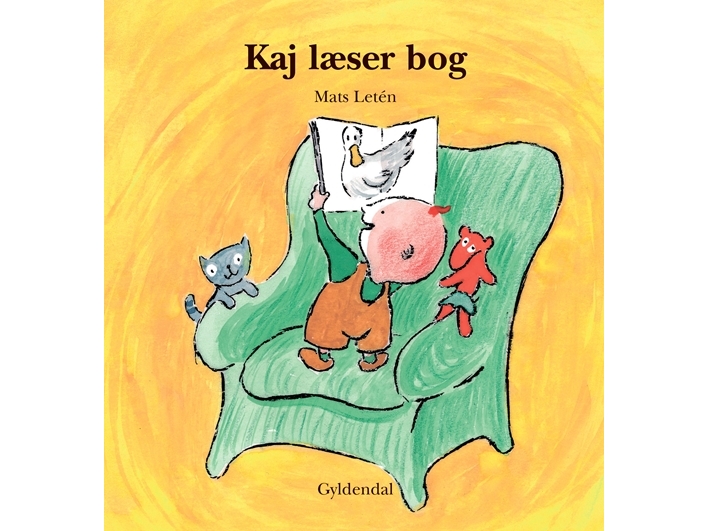 Kaj Liest Buch | Mats Letén | Sprache: Dänish
