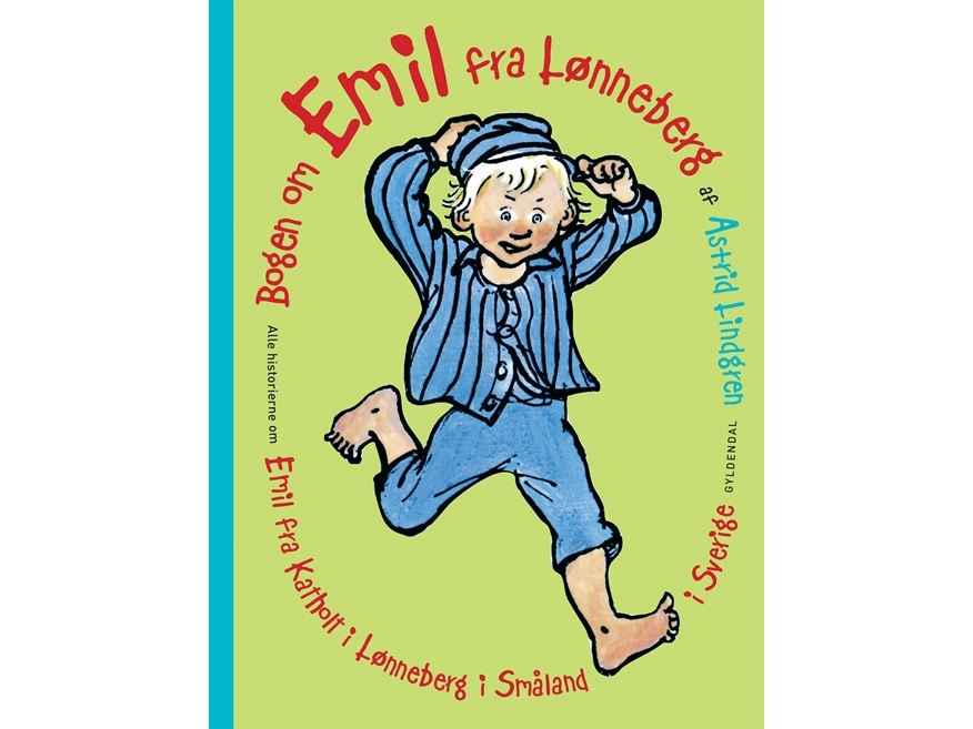 Kirja Lønnebergin Emilistä | Astrid Lindgren | Kieli: Tanska