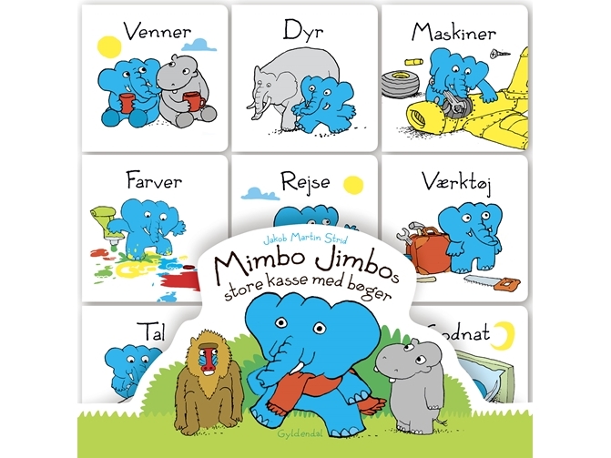 Mimbo Jimbos store kasse med bøger | Jakob Martin Strid