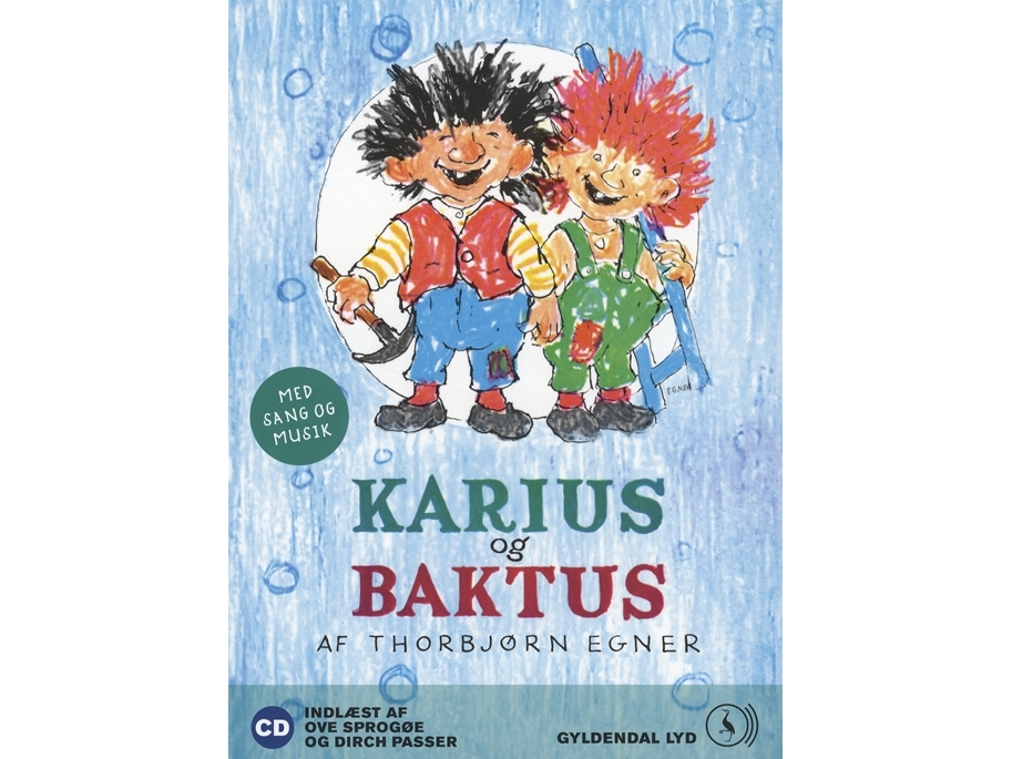 Karius og Baktus   Thorbjørn Egner (CD)   Språk: Dansk
