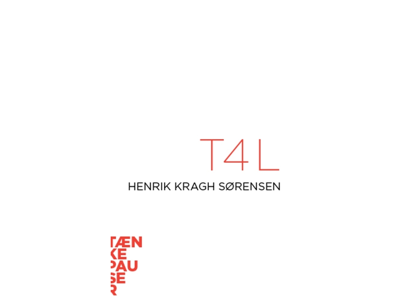 Tal   Henrik Kragh Sørensen   Språk: Dansk