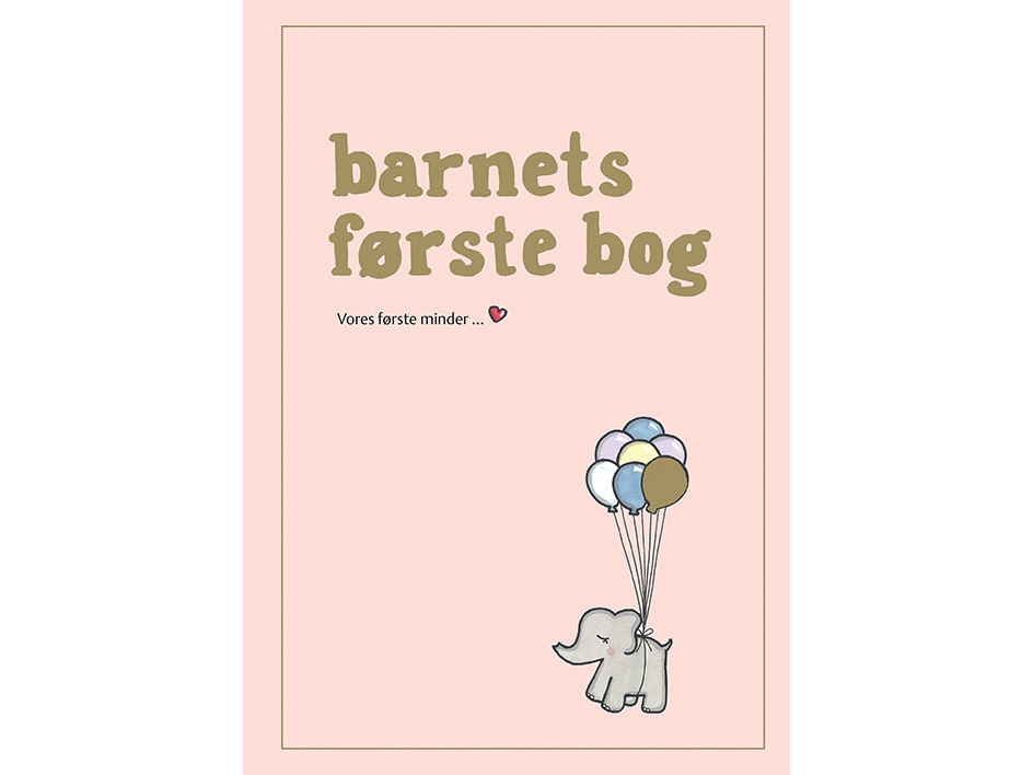 Barnets første bog - ROSA | Simone Thorup Eriksen