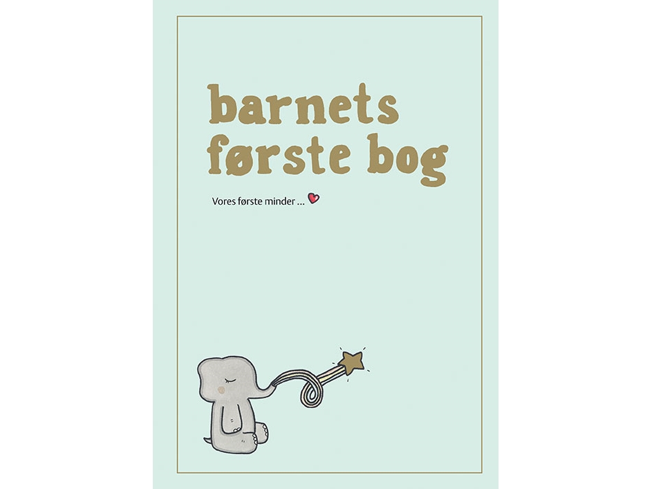 Barnets første bog - GRØN | Simone Thorup Eriksen