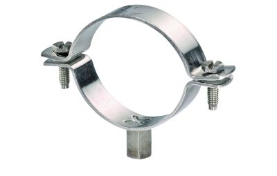 Walraven Uisoleret Rørbøjle I Rustfrit Stål 316 Med M8/10 Tilslutning, For Rustfrie Stålrør Og Pvc Rør Ø15-18 Mm
