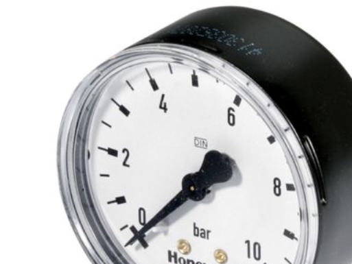 Resideo manometer t/D06F - manometer t/D06F. ø50mm-1/4. 0-10 bar skala - eftermontage | VVS Artiklar - Ventiler - Reglerventiler | GameStuff