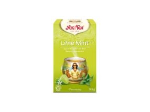 Tea Yogi Lime Mint 6x17 breve Økologisk (DK-ØKO-100),6 bk x 17 brv/krt | Catering - Drycker - The | GameStuff