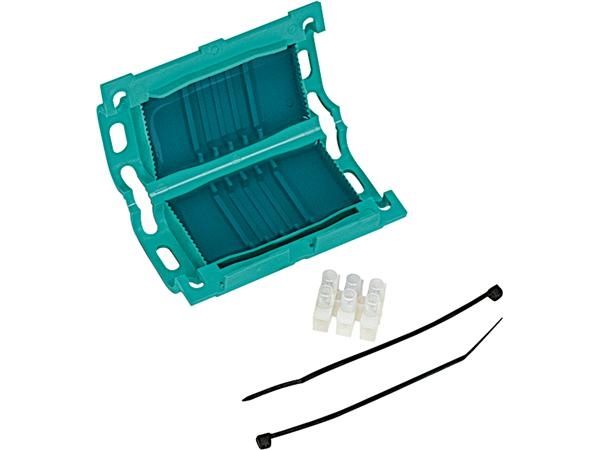 HELLERMANNTYTON Relifix Gel Kabelmuffe 3x2,5 med konnektor. Fra 3x0,5 til 3x2,5 mm²