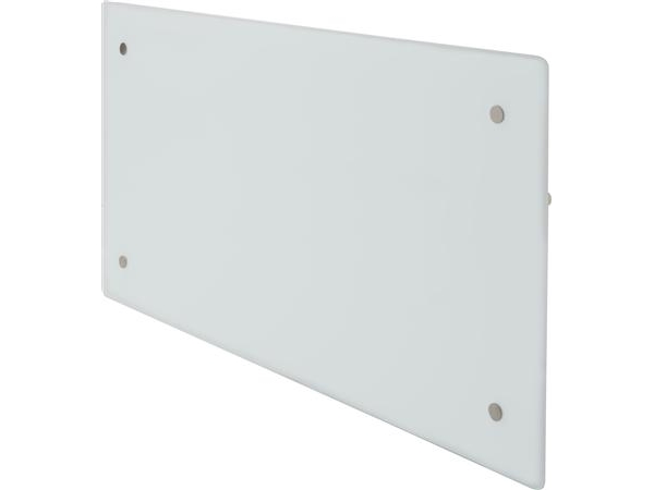 Adax Clea Heizpaneel Mit Glasfront Und Wifi, 800W, 230V, Weiß, H: 340 Mm, L: 790 Mm