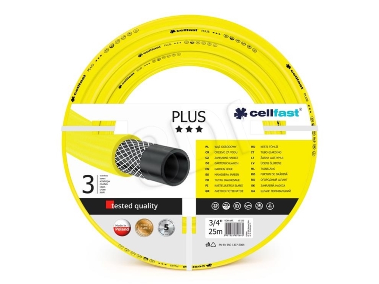 Cellfast Sodo Žarna Plus 3/4" (19Mm), 25M