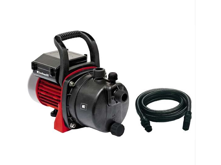 Einhell GC-GP 6538 Set, 650 W, Vekselstrøm, 3,6 bar, 3800 l/t, Sort, Rød