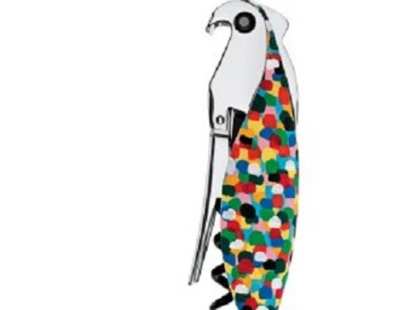 Alessi Am32, Vingeproptrækker, Flerfarvet, Aluminium, Polykarbonat (Pc), 30 Mm, 25 Mm, 130 Mm
