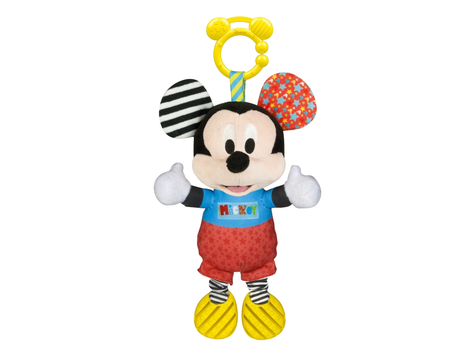 Clementoni Baby Mickey First Activities, Dreng/Pige, Integrerede bideringe, Flerfarvet, 1 stk