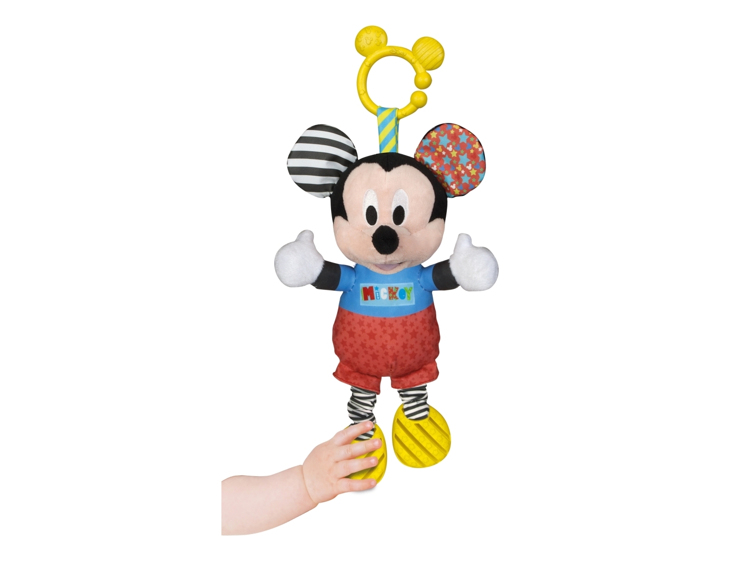 Clementoni Baby Mickey First Activities, Dreng/Pige, Integrerede bideringe, Flerfarvet, 1 stk