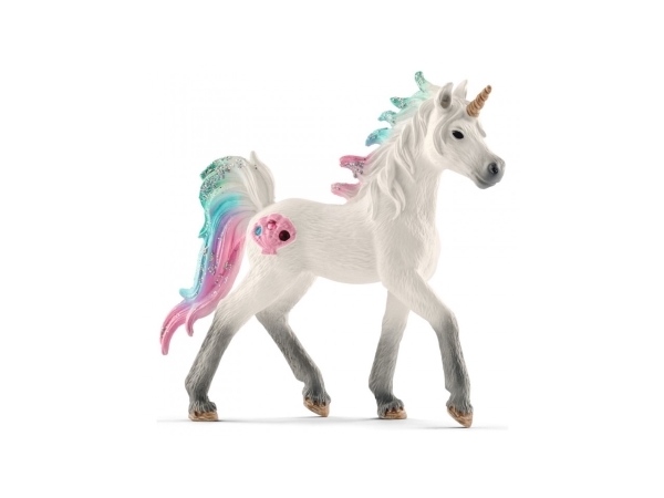 Schleich Bayala Meereseinhorn Fohlen, 5 Jahr(E), Mehrfarbig, Kunststoff, 1 Stück(E)