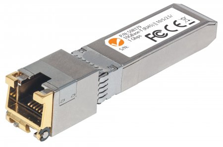Intellinet 10 Gigabit Sfp+ Mini-Gbic Transceiver Für Rj45-Kabel, 10Gbase-T (Rj45) Port, 30 M, Bis Zu 10 Gbit/S Übertragungsraten Mit Cat6a-Netzwerkka