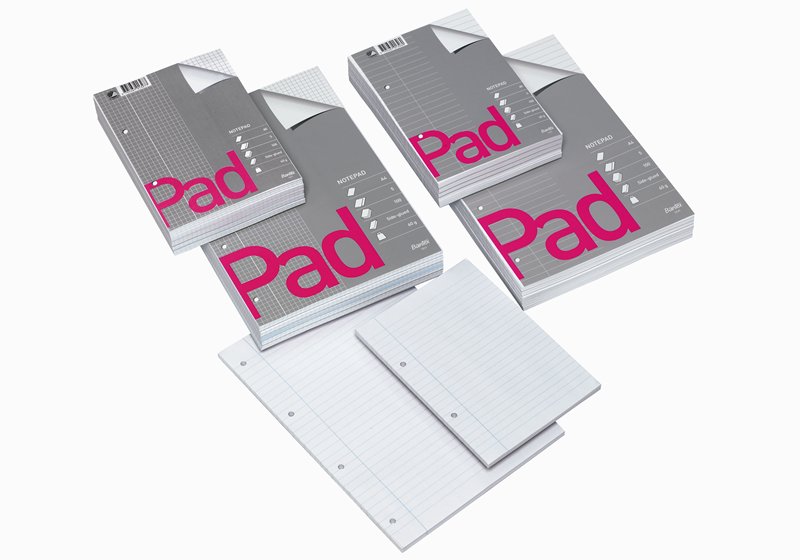 Block A5 Bantex standard, kvadrerat, perforerat - (5 st.) | Papper & Emballage - Block & Post-It - Block | GameStuff