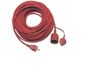 Rev Garden Extension Lead, 25M, 25 M, 250 V, Rot