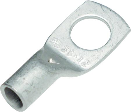 Rohrkabelschuh Cu 35 Mm²schraubloch Ø13 Mm, Länge 51 Mminnendurchmesser 9 Mm