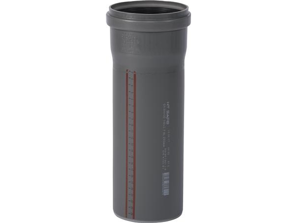 HT Safe rør 110X1500mm m. mufHurtigere og nemmere montering med de nye patenterede tætningsringe bestående af 3 læber.