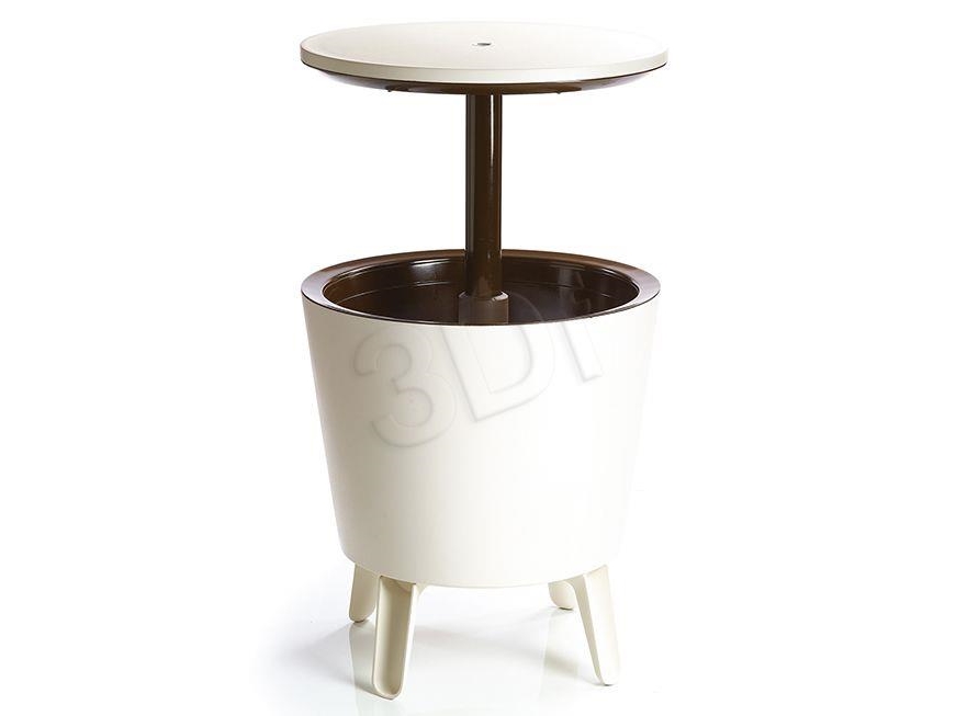 Keter Curver Cool Bar Havebar, Cremefarvet – Chokoladebrun – 230900