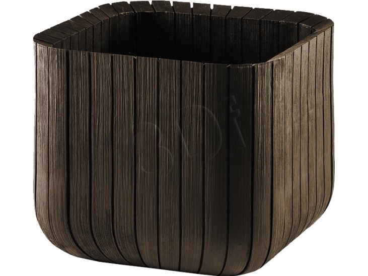 Keter Curver Cube Plantekrukke L Brun (229533)